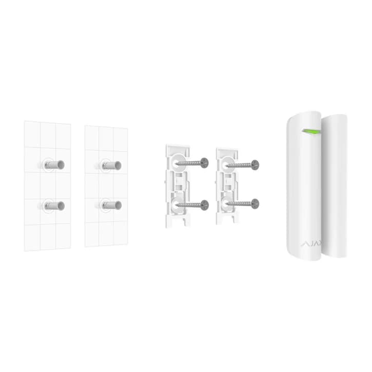 Кріпильна панель Ajax SmartBracket для великого магниту DoorProtect White