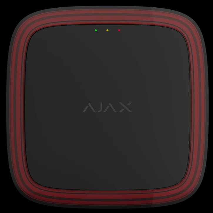 Бездротовий адресний пожежний оповіщувач світловий Ajax EN54 FireProtect (VAD) Jeweller Black (118606.277.BL1)