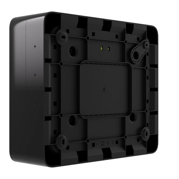Монтажний бокс для підведення живлення до ППКП Ajax GlandBox Black (125718.314.BL)