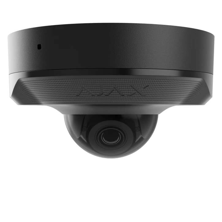 Дротова охоронна IP-камера Ajax DomeCam Mini (5 Mp/4 mm) Black (76021.214.BL1)