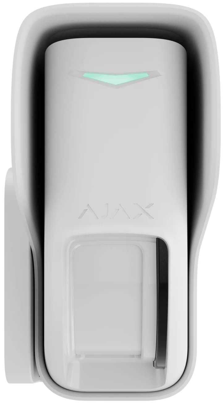 Бездротовий датчик руху «штора» Ajax Curtain Outdoor Jeweller White (101441.289.WH1)