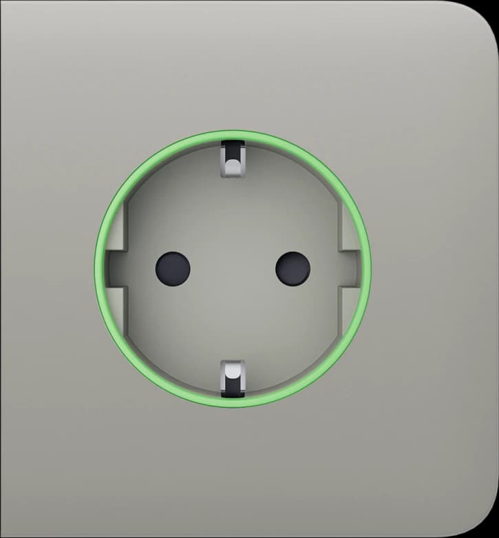 Боковая панель для встроенной розетки Ajax SideCover (smart) Oyster (59997.163.OY)