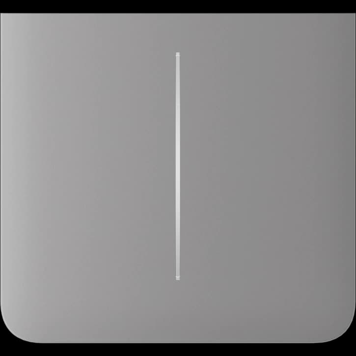 Бічна кнопка для двоклавішного вимикача Ajax SideButton (2-gang) vertical Fog (83436.143.FG)