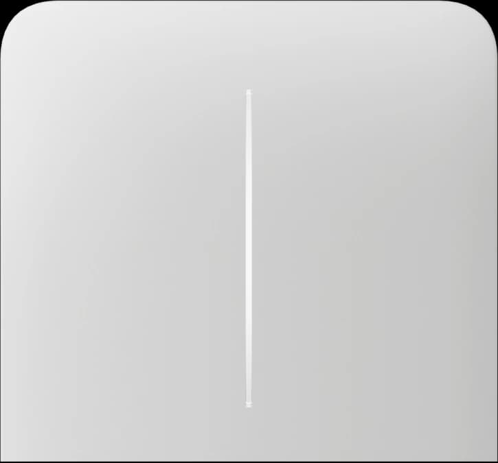 Боковая кнопка для двухклавишного выключателя Ajax SideButton (2-gang) vertical White (83434.143.WH)