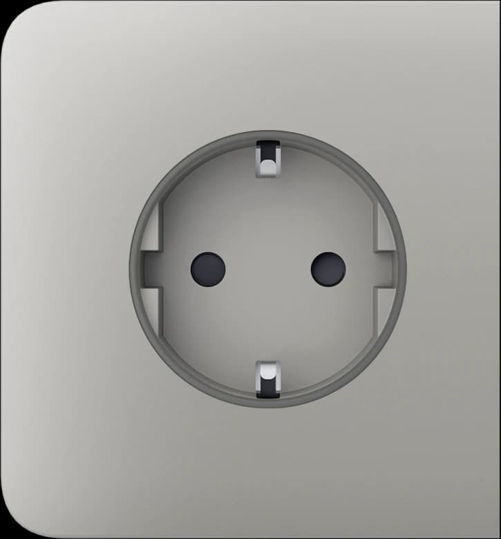 Бічна панель для вбудованої розетки Ajax SideCover (basic) Oyster (89078.163.OY)
