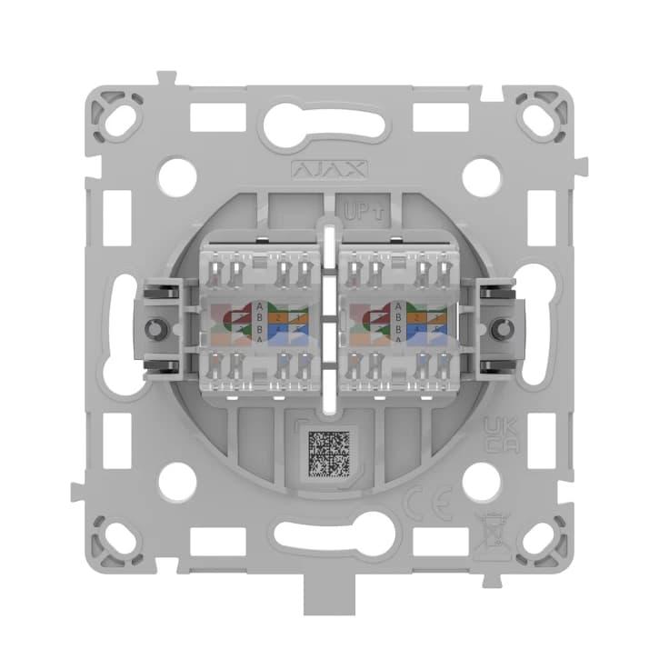Механізм розетки Ajax OutletCore (LAN) Black (128846.165.BL)