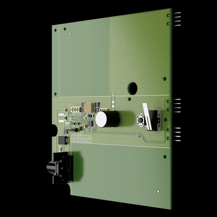Плата блоку живлення Ajax 12V PSU for NVR (112255.305.NC)