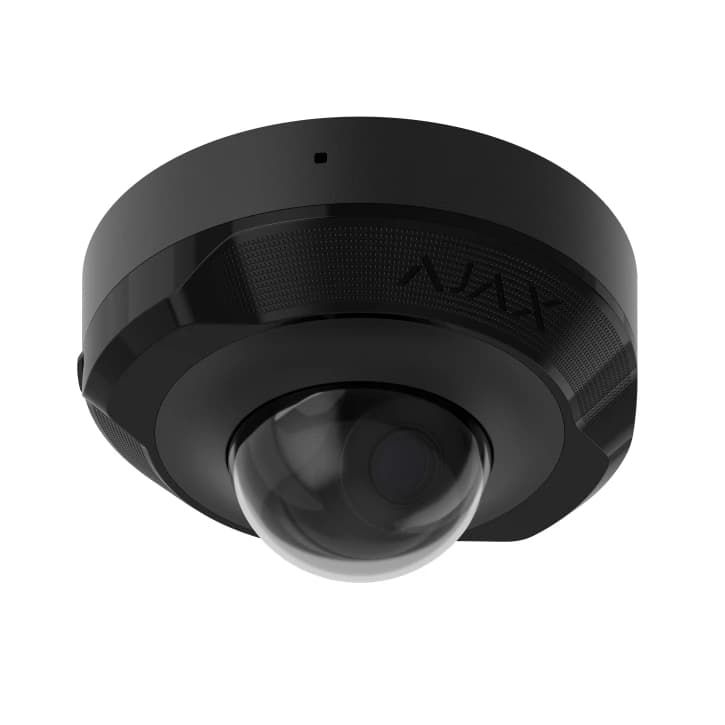 Дротова охоронна IP-камера Ajax DomeCam Mini (5 Mp/4 mm) Black (76021.214.BL1)