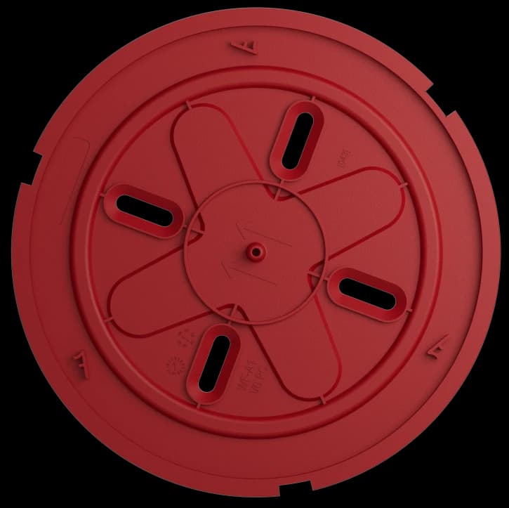 Беспроводной адресный пожарный оповещатель звуковой Ajax EN54 FireProtect (Sounder) Jeweller Red (118604.278.RD1)