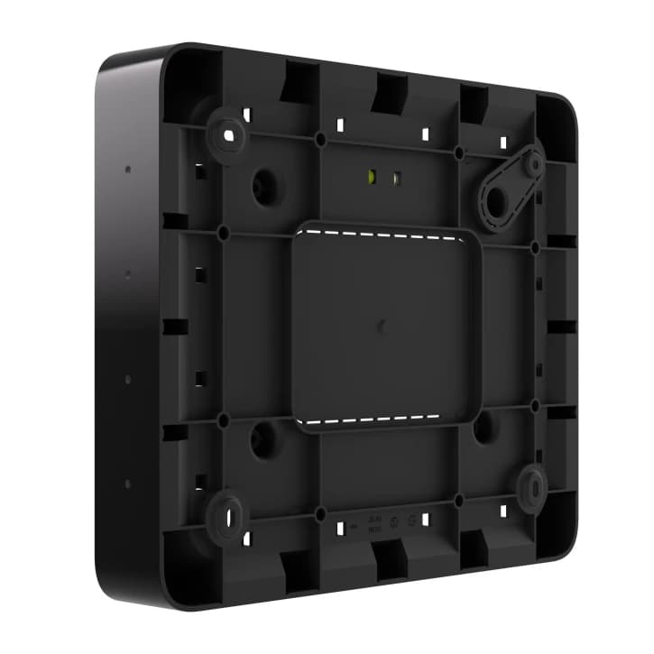 Монтажний бокс для підведення живлення до ППКП Ajax GlandBox Black (125718.314.BL)