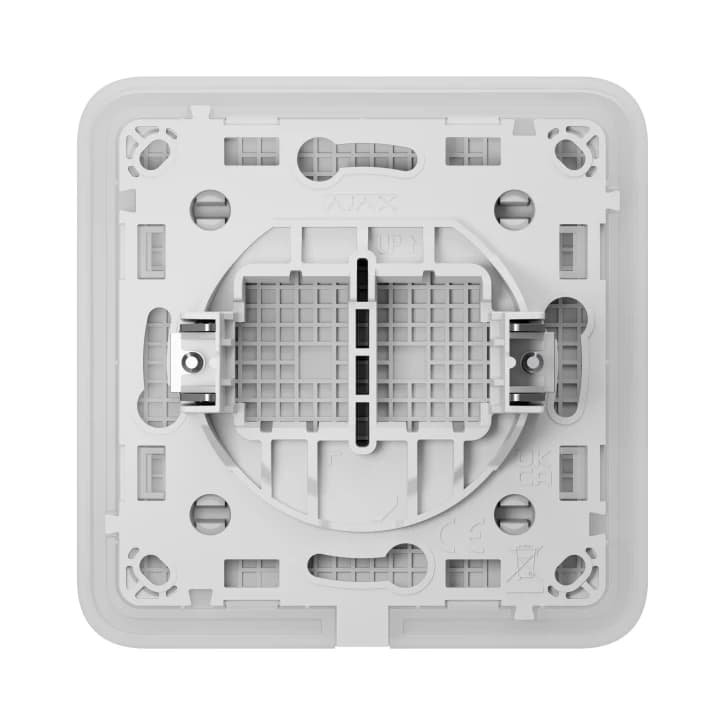 Заглушка монтажної коробки Ajax CoverPlate SoloCover (CP) White (126120.321.WH)