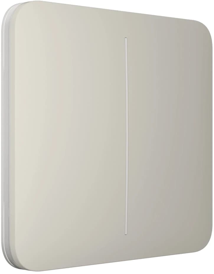 Вимикач Ajax LightSwitch 2-клавішний Oyster