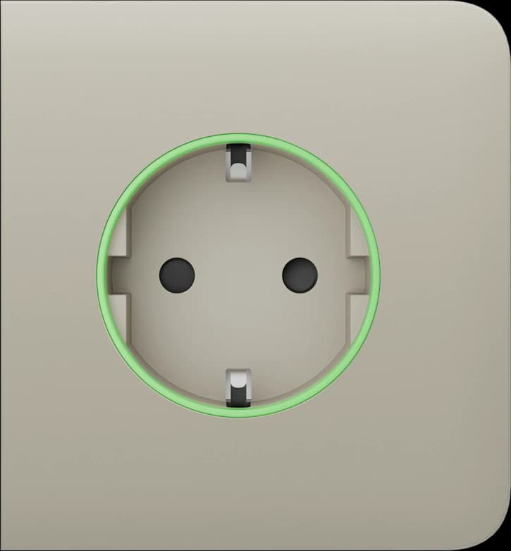 Боковая панель для встроенной розетки Ajax SideCover (smart) Ivory (59999.163.IV)