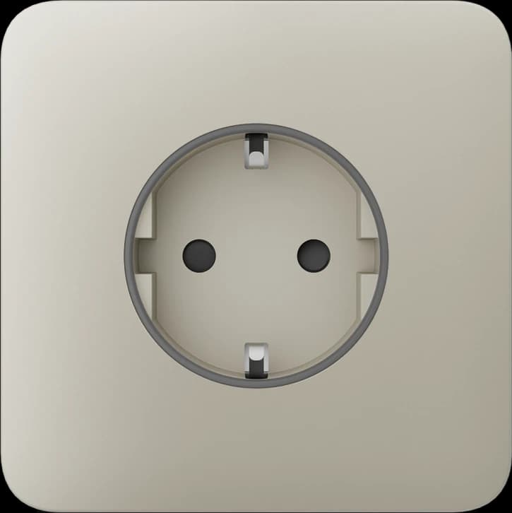 Передня панель для вбудованої розетки Ajax SoloCover (basic) Ivory (89060.164.IV)