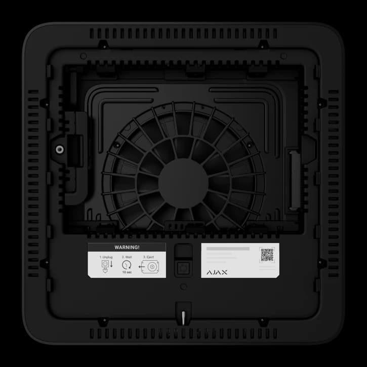 Мережевий відеореєстратор Ajax NVR HDC (8ch) Black (140349.122.BL1)