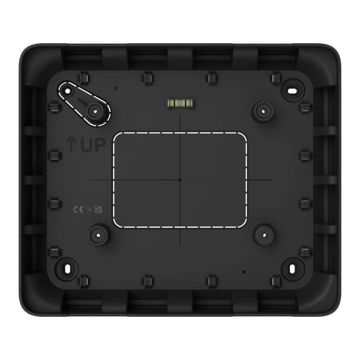 Монтажний бокс для підведення живлення до ППКП Ajax GlandBox Black (125718.314.BL)