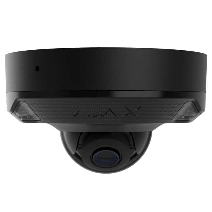 Дротова охоронна IP-камера Ajax DomeCam Mini HL (5 Mp/2,8 mm) Black (126268.214.BL1)