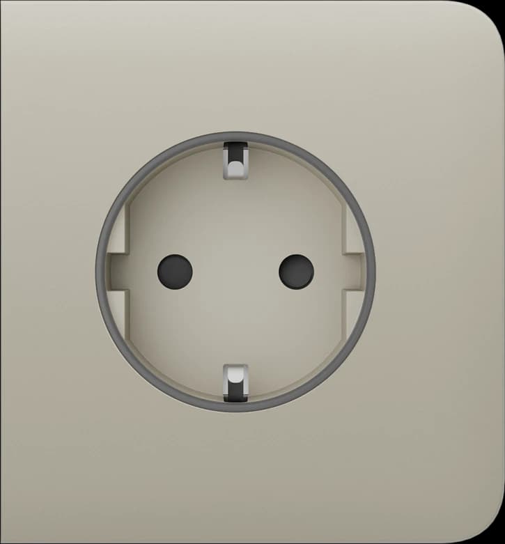 Бічна панель для вбудованої розетки Ajax SideCover (basic) Ivory (89076.163.IV)