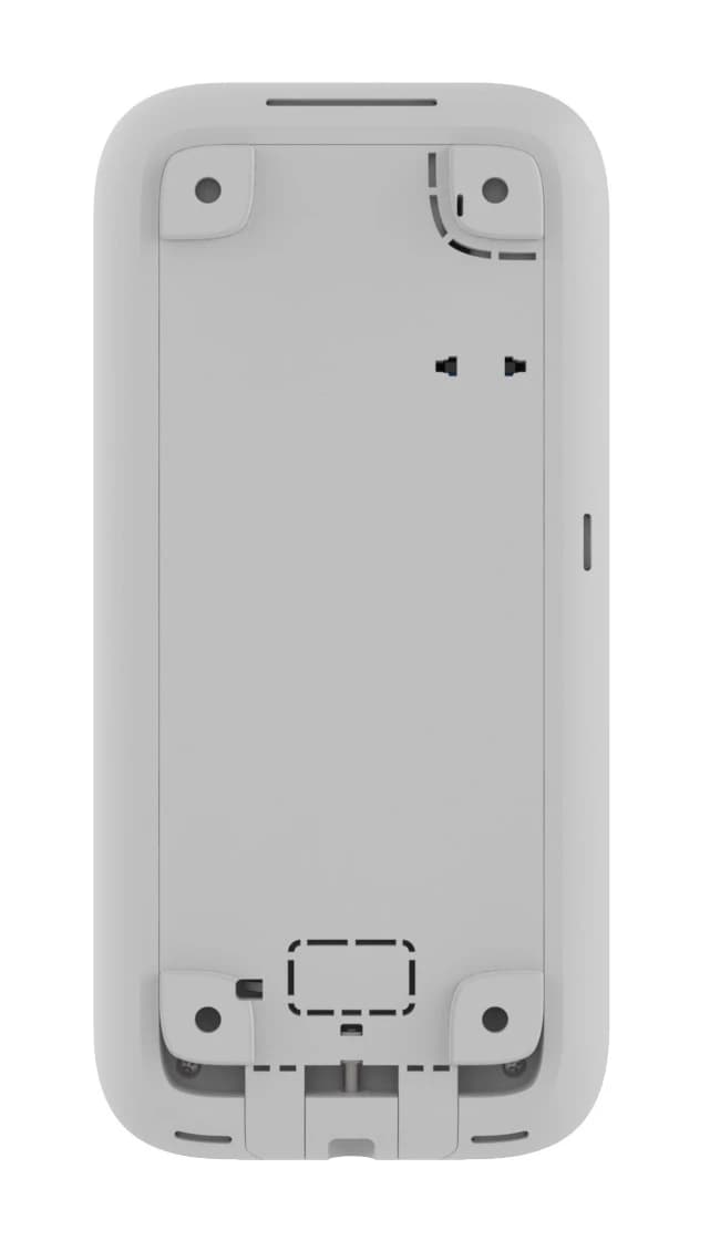 Бездротова клавіатура з сенсорним екраном Ajax KeyPad TouchScreen White (58455.148.WH1)