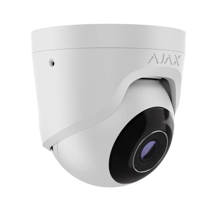 Дротова охоронна IP-камера Ajax TurretCam (5 Mp/4 mm) White (64925.197.WH1)
