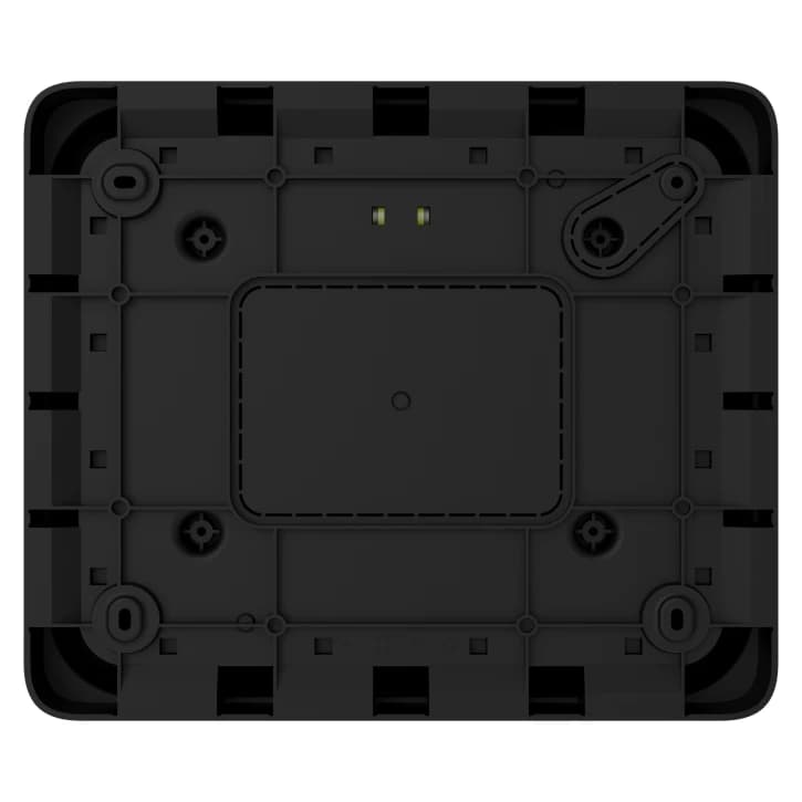 Монтажний бокс для підведення живлення до ППКП Ajax GlandBox Black (125718.314.BL)