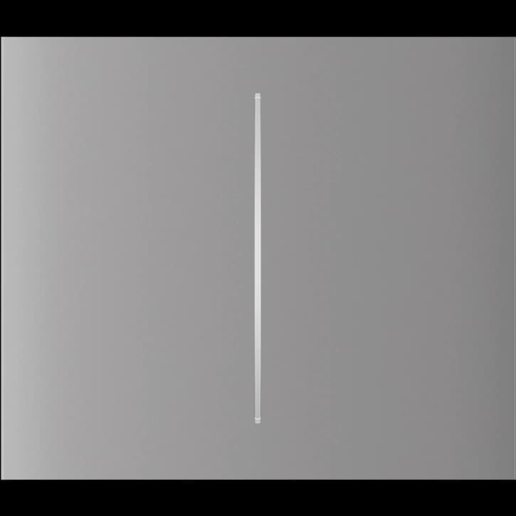 Центральная кнопка для двухклавишного выключателя Ajax CenterButton (2-gang) vertical Fog (83444.140.FG)