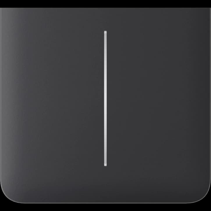 Боковая кнопка для двухклавишного выключателя Ajax SideButton (2-gang) vertical Graphite