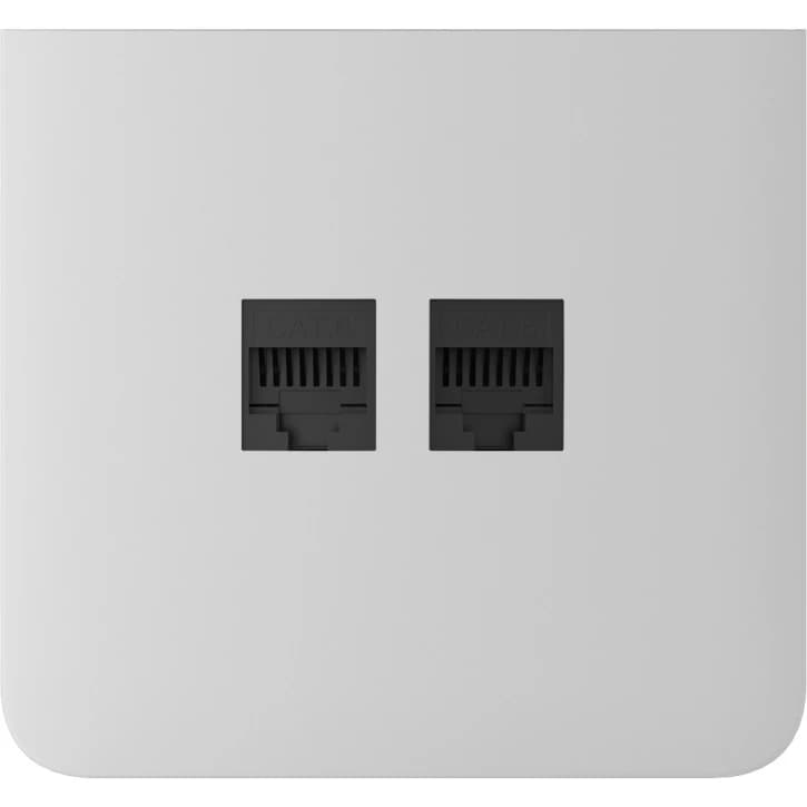 Боковая панель для встроенной интернет-розетки Ajax SideCover (LAN) vertical White (126219.319.WH)