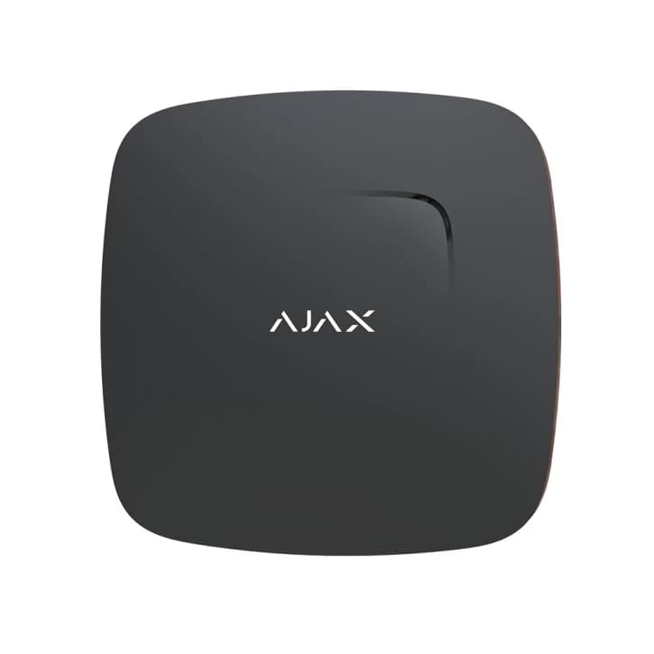 Бездротовий датчик детектування диму Ajax FireProtect Black (25427.10.BL1)