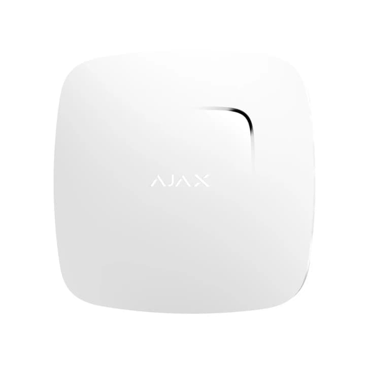 Бездротовий датчик детектування диму і чадного газу Ajax FireProtect Plus White (25434.16.WH1)