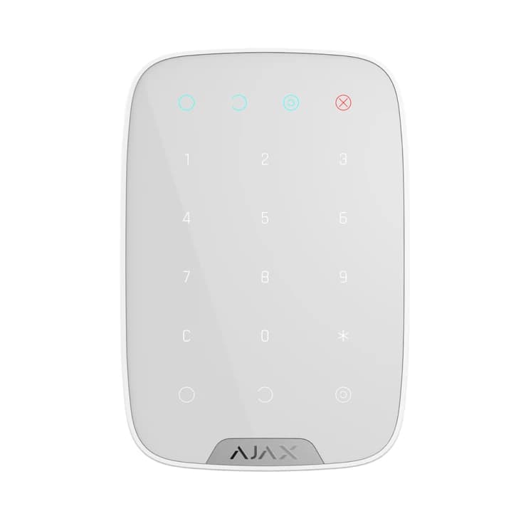 Бездротова сенсорна клавіатура Ajax KeyPad White (38249.12.WH1)