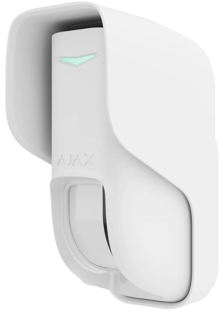 Бездротовий датчик руху «штора» Ajax Curtain Outdoor Jeweller White (101441.289.WH1)