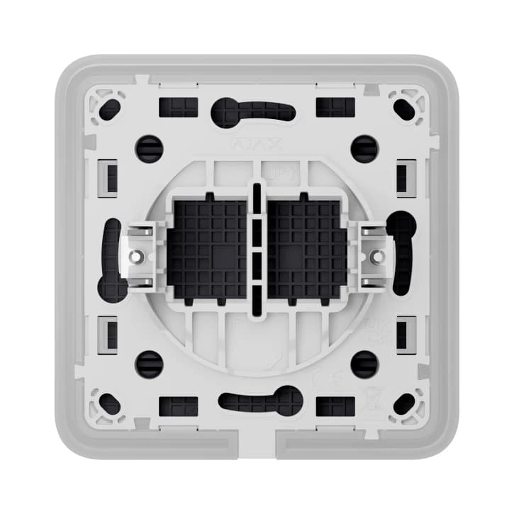 Заглушка монтажної коробки Ajax CoverPlate SoloCover (CP) Graphite (126124.321.GP)