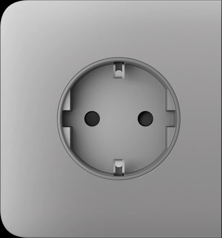 Бічна панель для вбудованої розетки Ajax SideCover (basic) Fog (89073.163.FG)