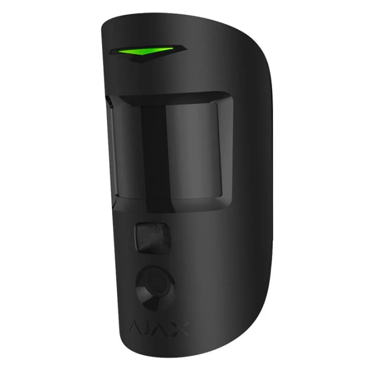 Бездротовий датчик руху Ajax HDR MotionCam Black (117743.307.BL1)