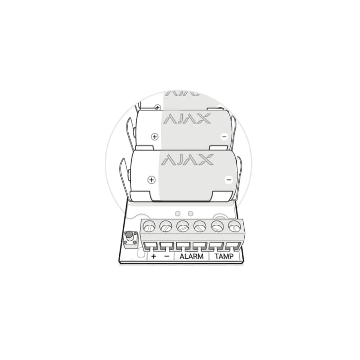 Бездротовий модуль для інтеграції сторонніх датчиків Ajax Transmitter (38184.18.NC1)