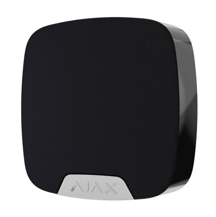Бездротова кімнатна сирена Ajax HomeSiren Black (38110.11.BL1)