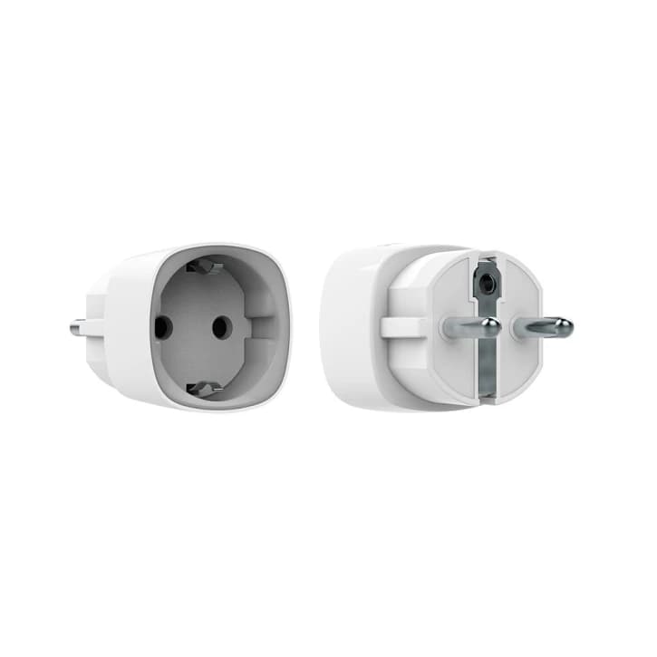 Радіокерована розумна розетка з лічильником енергоспоживання Ajax Socket White (38209.34.WH1)