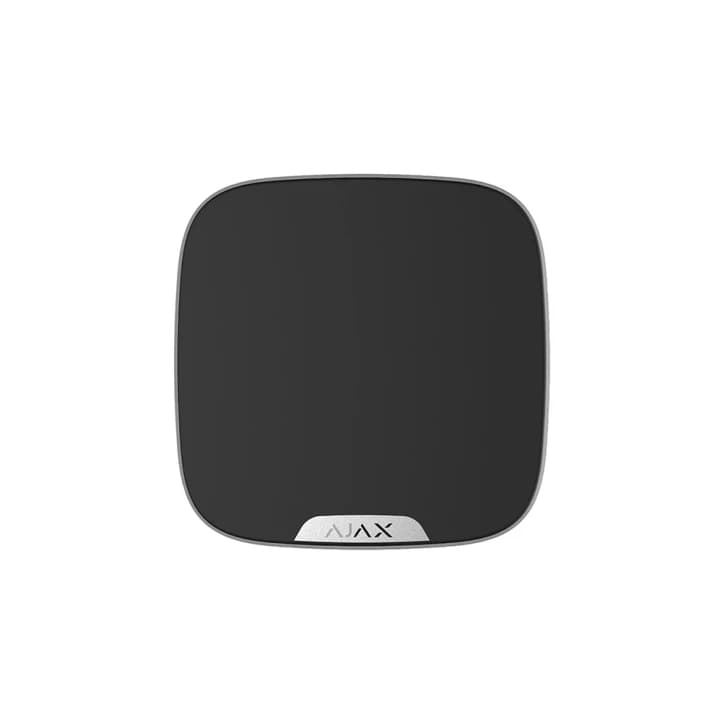 Лицьова панель Ajax Brandplate для брендування вуличної сирени StreetSiren DoubleDeck (10 шт.) Black (20379.63.BL1)