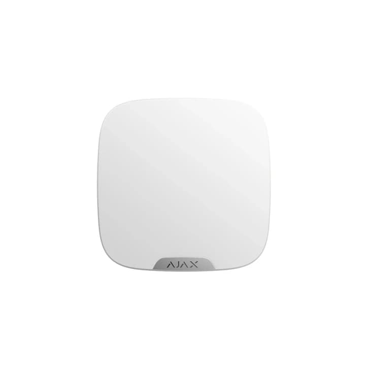 Лицьова панель Ajax Brandplate для брендування вуличної сирени StreetSiren DoubleDeck (10 шт.) White (39279.63.WH)