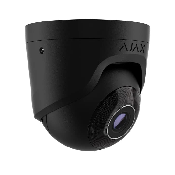Дротова охоронна IP-камера Ajax TurretCam (8 Mp/4 mm) Black (64930.197.BL1)