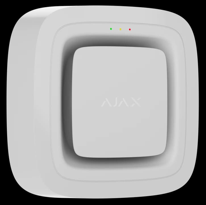 Беспроводной адресный пожарный оповещатель звуковой Ajax EN54 FireProtect (Sounder) Jeweller White (118602.278.WH1)