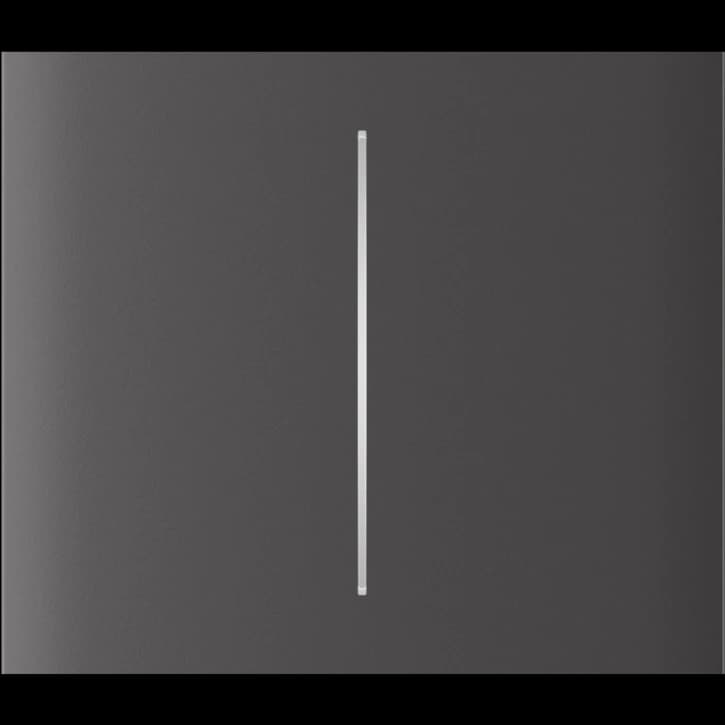 Центральна кнопка для двоклавішного вимикача Ajax CenterButton (2-gang) vertical Grey (83446.140.GR)