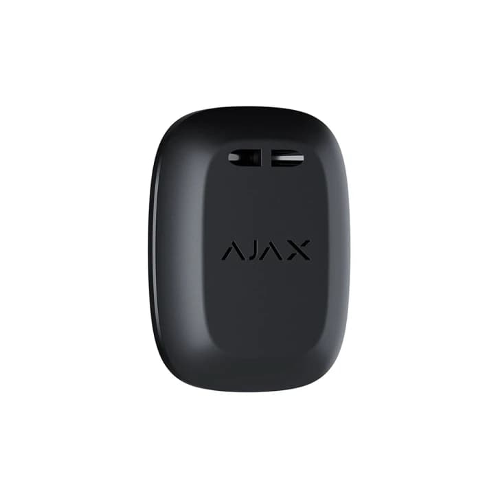 Бездротова екстрена кнопка Ajax DoubleButton Black (38102.79.BL1)