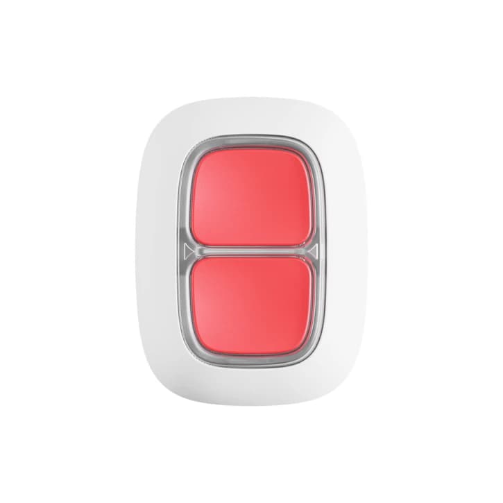 Бездротова екстрена кнопка Ajax DoubleButton White (38103.79.WH1)