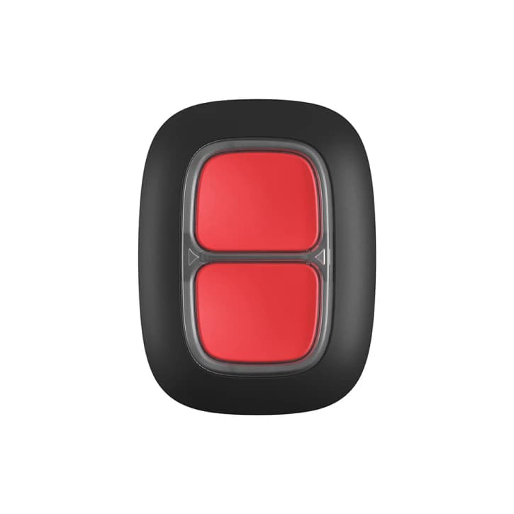 Бездротова екстрена кнопка Ajax DoubleButton Black (38102.79.BL1)