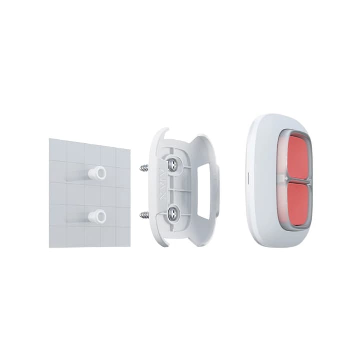Бездротова екстрена кнопка Ajax DoubleButton White (38103.79.WH1)