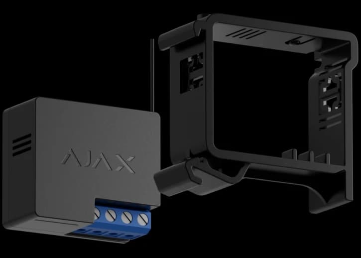 Тримач для фіксації Relay або WallSwitch на DIN-рейці Ajax (51170.132.BL)