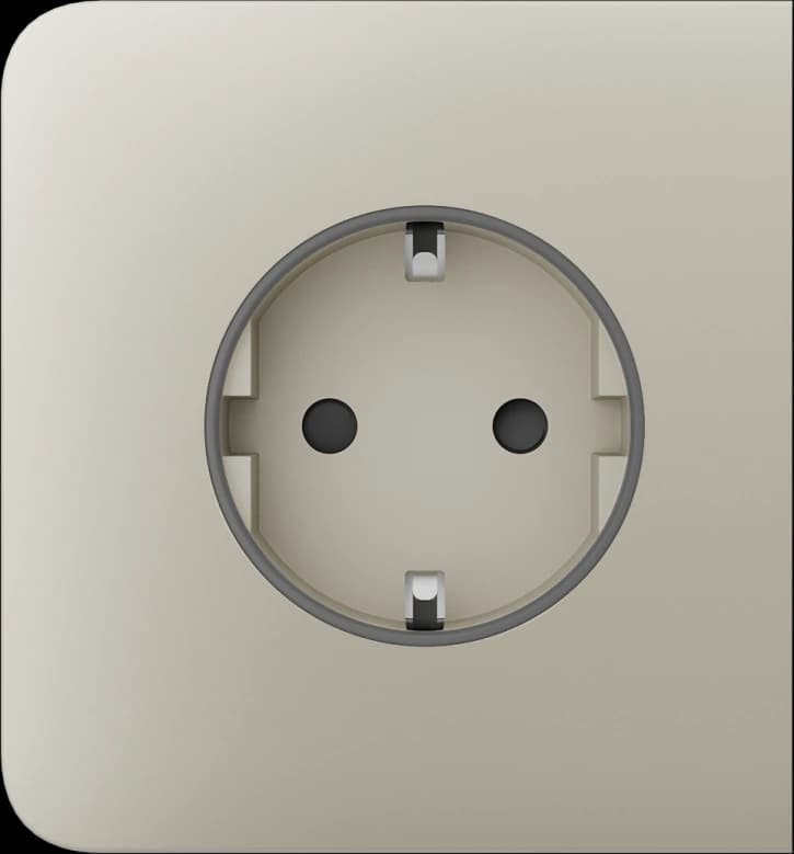 Бічна панель для вбудованої розетки Ajax SideCover (basic) Ivory (89076.163.IV)