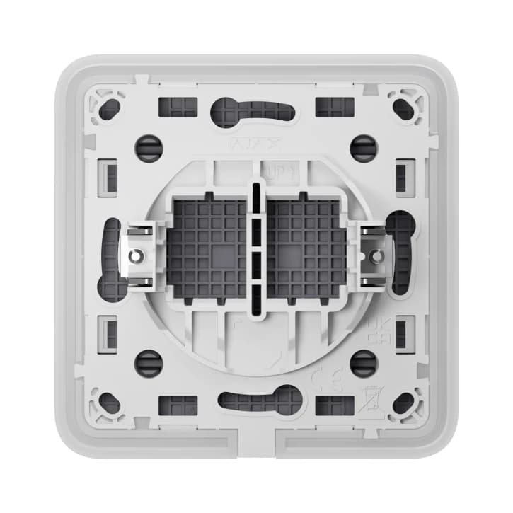 Заглушка монтажної коробки Ajax CoverPlate SoloCover (CP) Grey (126123.321.GR)